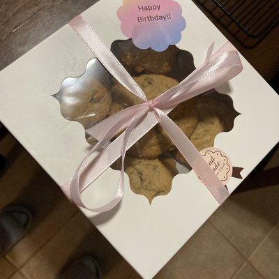 Cookies! (1 Dozen)  (SF Option) chocolate Brownie, Choc Chip, Straw Shortcake, Snickerdoodle & More!