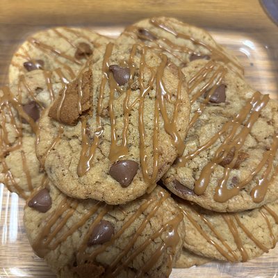 Chocolate Chip Cookie Butter Cookies
