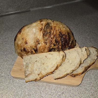 French Onion Sourdough Loaf 
