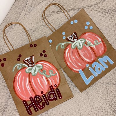 Custom Fall Gift Bags 