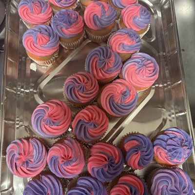 Number Cupcake