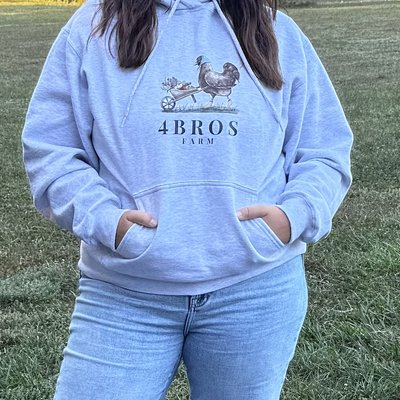 4Bros Mid Weight Hoodie 