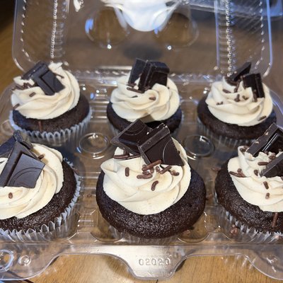 Hazelnut Espresso Cupcakes