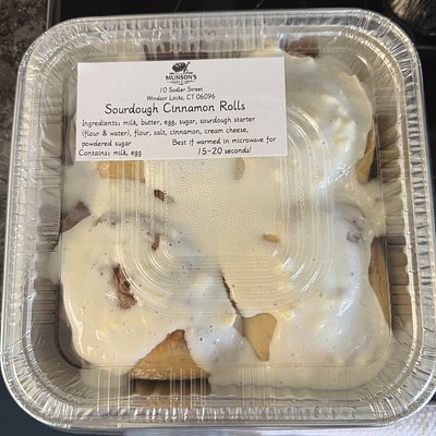 Sourdough Cinnamon Rolls