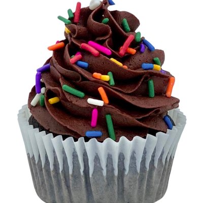 Chocolate Birthday Cupcake