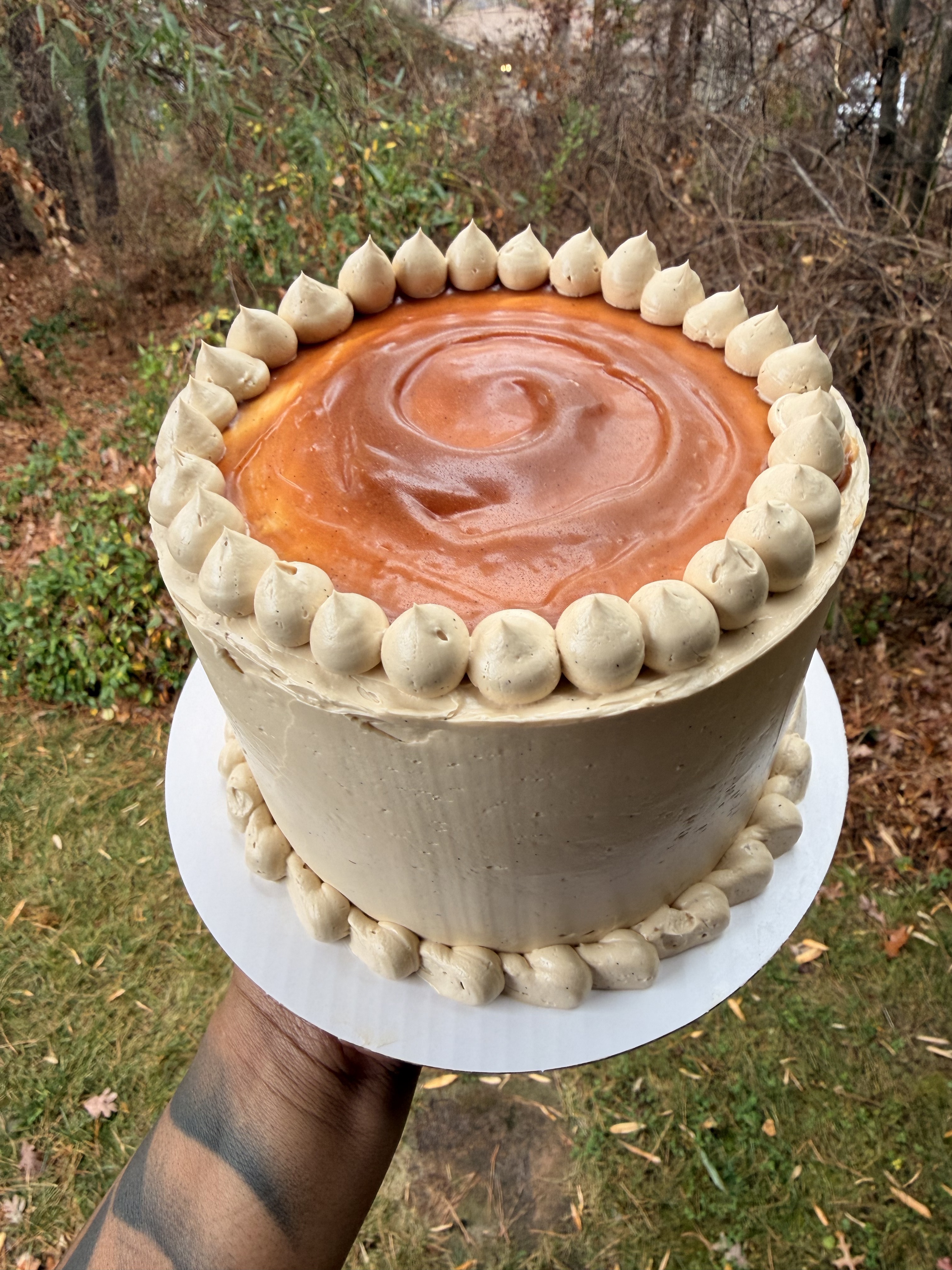 Chocolate Caramel Cake 