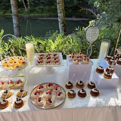 Dessert Bar with 200 Mini Desserts 