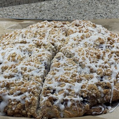 Blueberry Cobbler With Vanilla Bean Drizzle 4 Count 