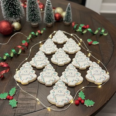 Logo Christmas trees