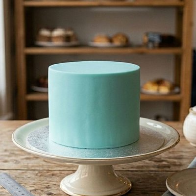Fondant Cover Medium/ Large Cakes (12/20 Servings)