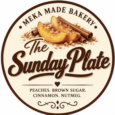 THE SUNDAY PLATE: PEACH COBBLER COOKIE (PREMIUM)