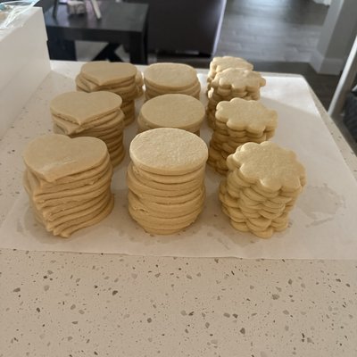 Plain cookies - 18 