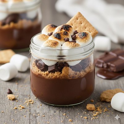 S’mores Pudding Cup