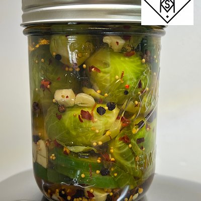 Spicy Picked Frog Balls (Brussel Sprouts)