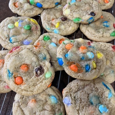 Sourdough M&M’s Cookies