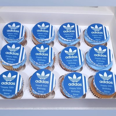 Adidas Brand Cupcakes 