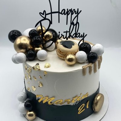 8" Round Cake (20 Servings)