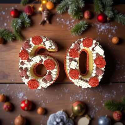 Basic Number Cake (DOUBLE DIGIT)