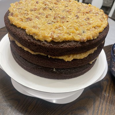 German Chocolate Cake 8”