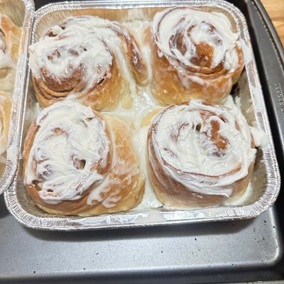 Cinnamon Rolls 8x8 Pan Can Add Nuts Or Other Flavors 