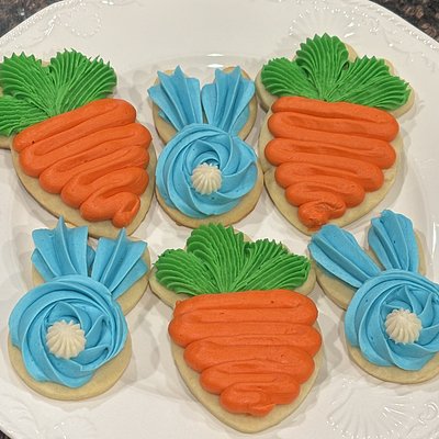 Half Dozen Easter Sugar Cookies 