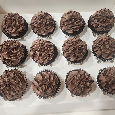 Triple Chocolate Cupcakes
