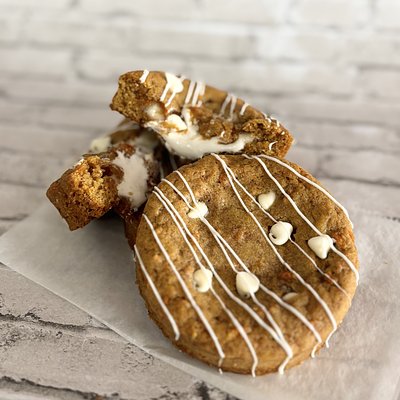 Cream Cheese Stuffed Carrot Cookie