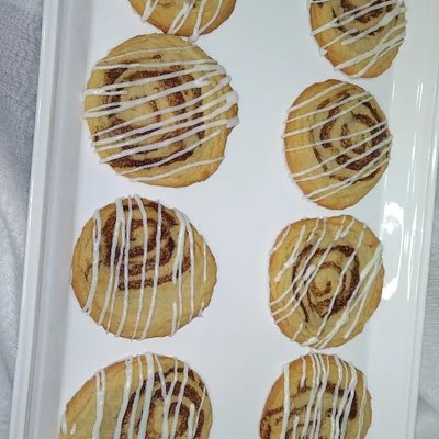 Cinnamon Roll Cookies 