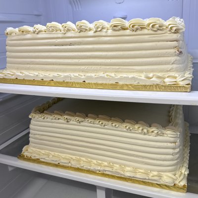 Half sheet Celebration Cake Serves 50