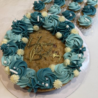 8” Round Cookie Cake (single Stack)