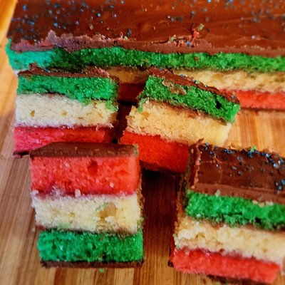 Rainbow Cookies