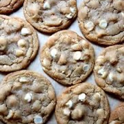 White Chocolate Macadamia Nut Cookies 