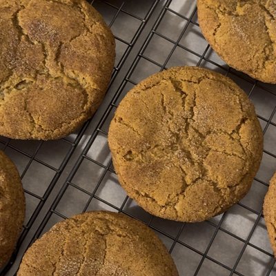 Single Brown Sugar Pumpkin Spiced Cookies