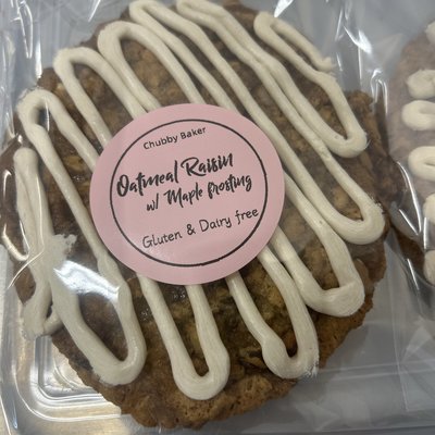 Oatmeal Raisin w/ Maple Frosting 