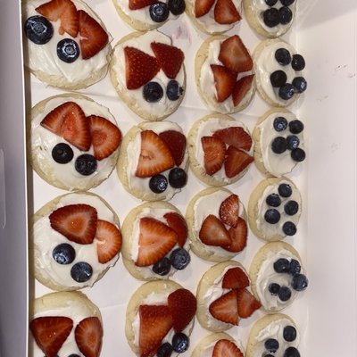 Fruit Pizza Cookies