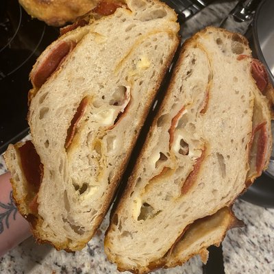 Pizza sourdough