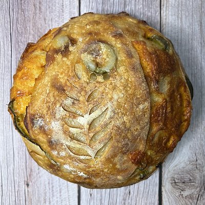 Jalapeño Cheddar Sourdough