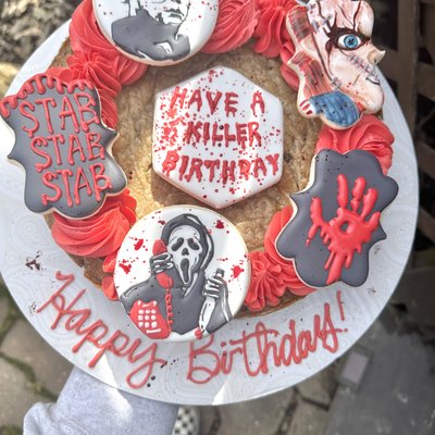 Custom Cookie Cake