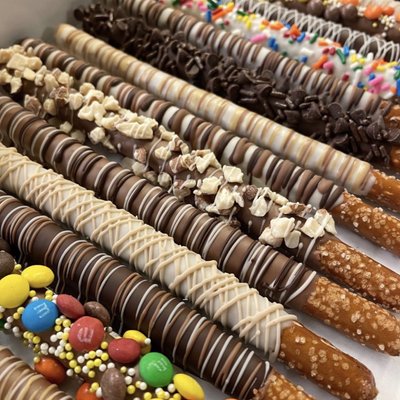 Half Dozen Pretzel Rods 