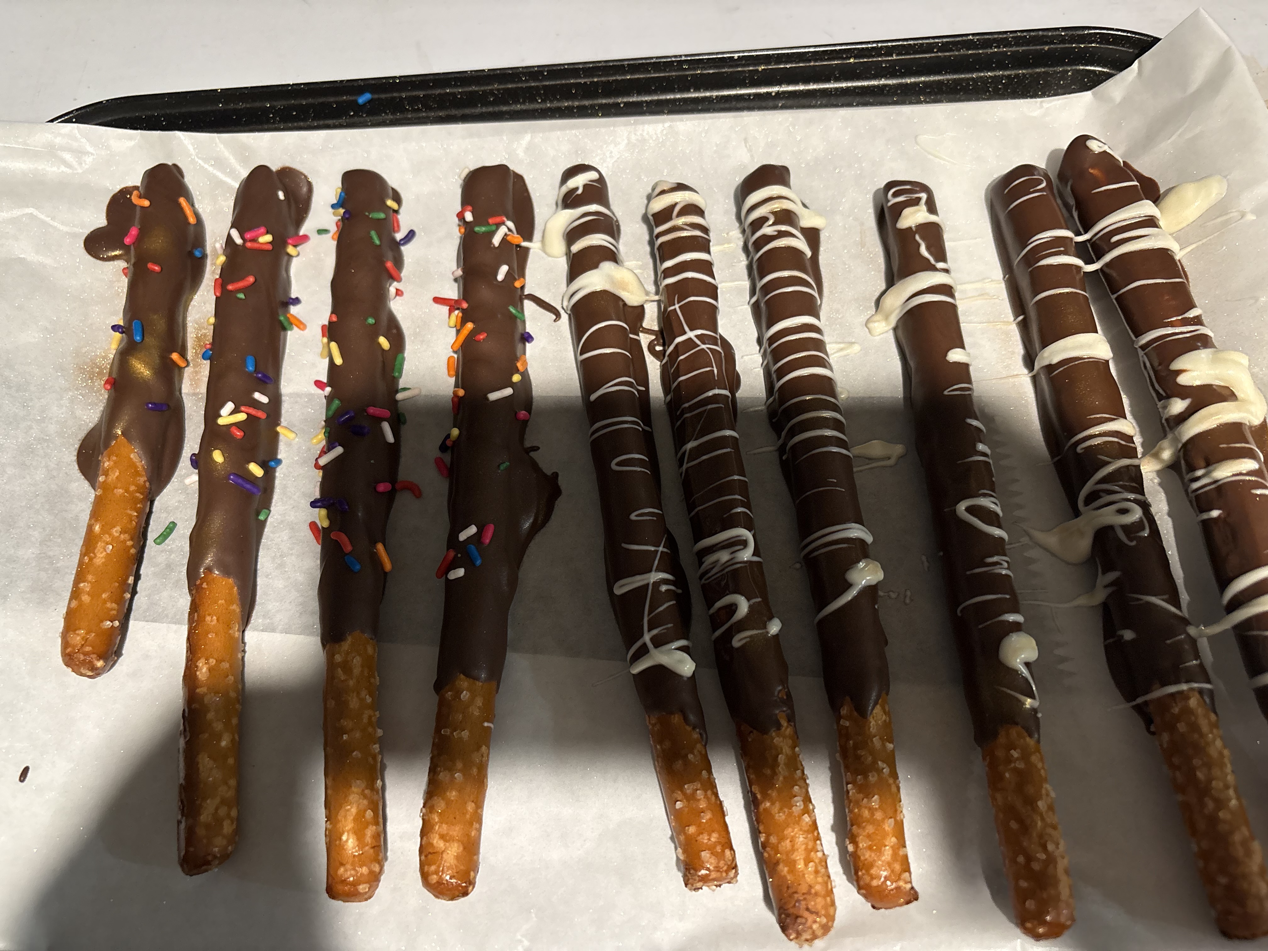 Chocolate  Pretzels