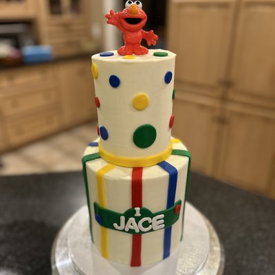 Mini 2 Tier Custom Cake
