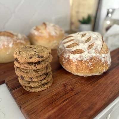 Sourdough Chocolate Chip Cookies 