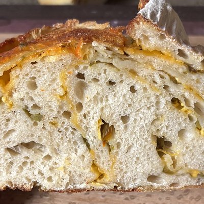 Jalapeño Cheddar Sourdough