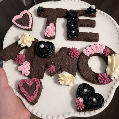Brownie Word Trays 