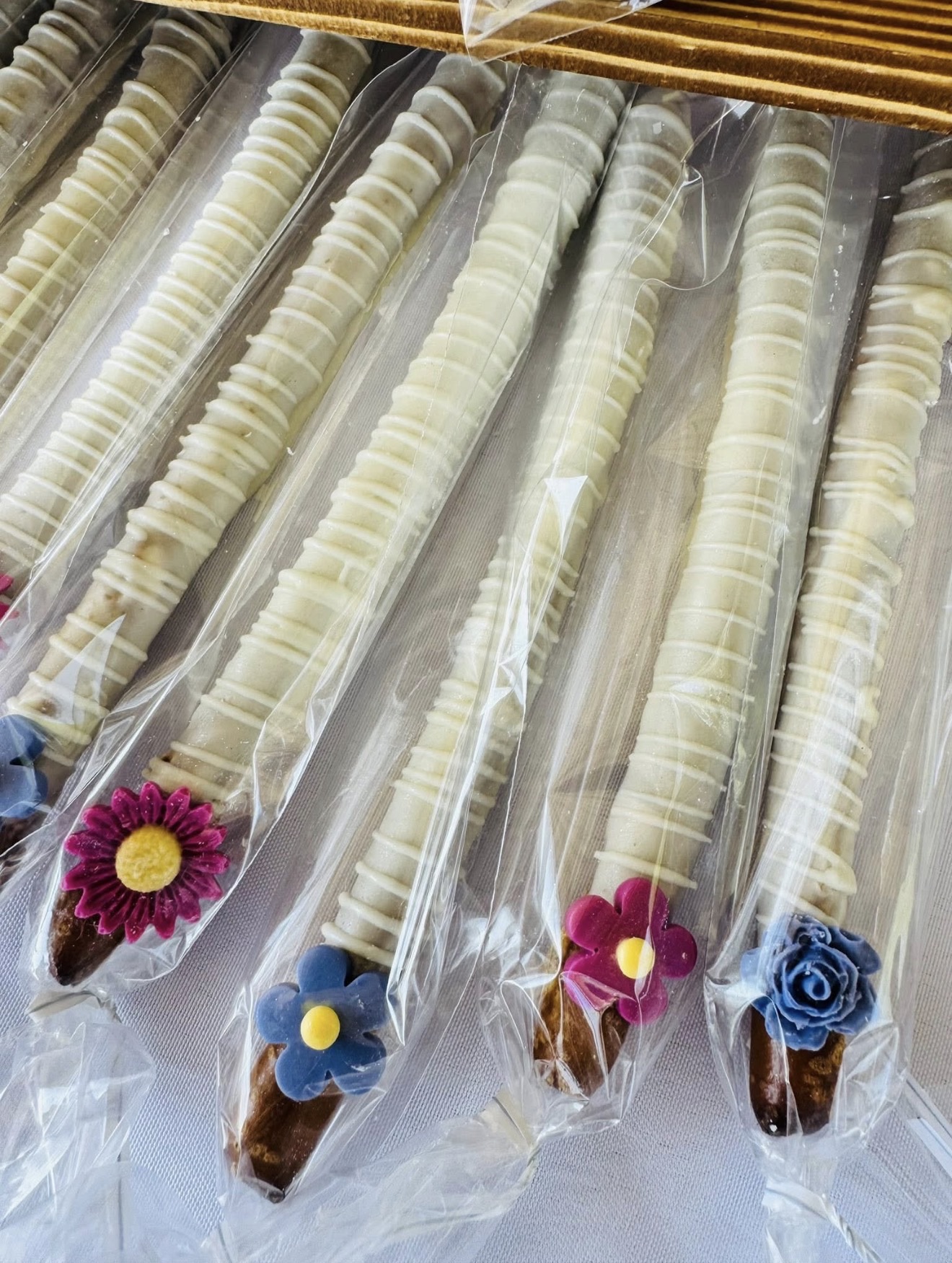 Chocolate-covered Pretzel Sticks