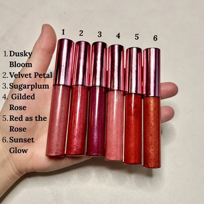 Glossy Lip Oil - Natural Lip Gloss
