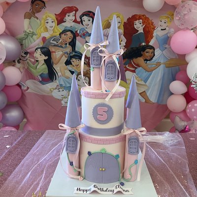 Tiered Cake 8inch/10inch (50-55 Servings)