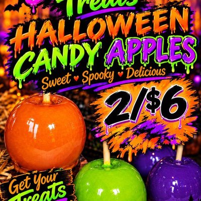 2/6 Halloween Candy Apples Special 