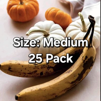 (Med. 25pk) aPEELing Pumpkin 🎃🍌