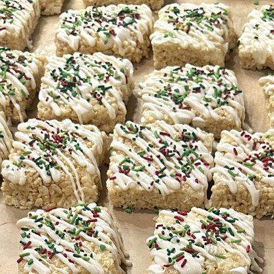 Christmas Rice Krispy Treat -add On To Jingle bell box